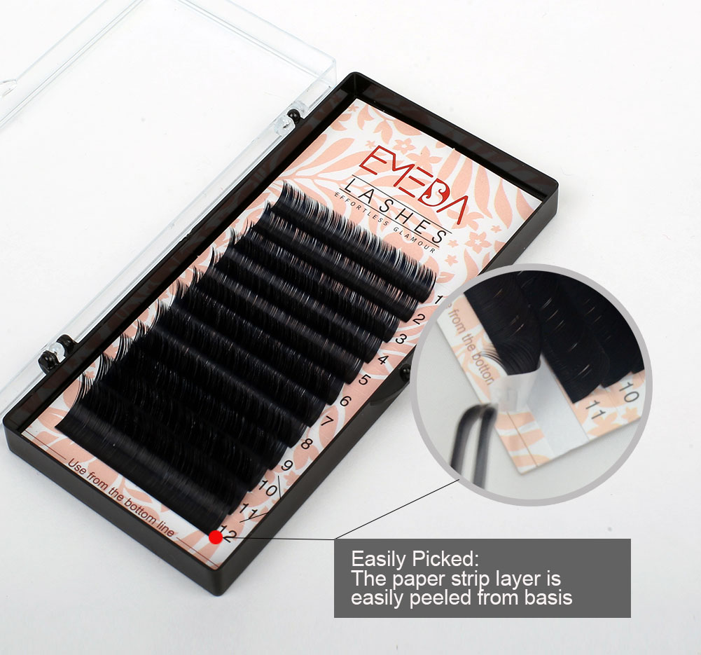 Permanent eyelashes fake eye lashes salon JH021